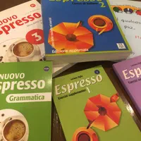 ۸ عدد کتاب اموزش ایتالیایی اسپرسو espresso
