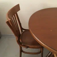 میز صندلی ناهارخوری راش