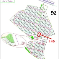 زمین ۲۱۰ متری سند دار شهرک صدف منطقه آزاد انزلی