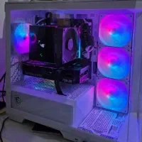 کیس گیمینگ به روز با وسایل و مانیتور RTX 5070|رایانه رومیزی|یزد, |دیوار