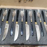 چاقو دست‌ساز کار چنگال دست‌ساز و ساتور زنجان|ظروف پخت‌وپز|تهران, بوستان چیتگر|دیوار