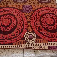 گلیم فرش طرح برجسته
