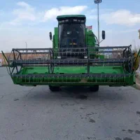 دودستگاه کمباین کاه کوب ومعمولی در خوزستان