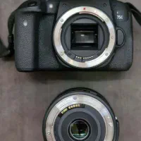 دوربین کنون 750d|دوربین عکاسی و فیلم‌برداری|کاشان, کوی اداره گاز|دیوار