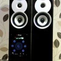 اسپیکر بزرگ دو قلوی لمسی برند معروف مینگو تمیز