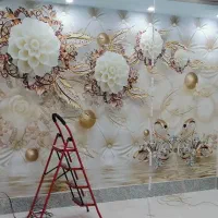 نصاب وفروش کاغذ دیواری و پوسترکفپوش،نقاشی ساختمان