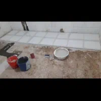 کاشی کاری و سرامیک کاری کف وبدنه چسبی و دوغابی