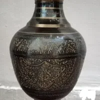 گلدان برنز کشمیری وارداتی