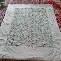 یک جفت پتوی پشم خالص اصل پلنگی|رختخواب، بالش، پتو|تبریز, |دیوار