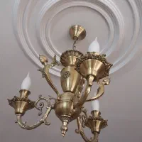 یک جفت لوستر 3 شاخه