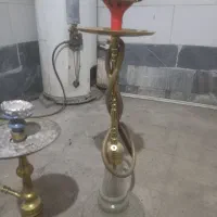 قلیون ثوپاپدار برنجی ۱|کلکسیون و سرگرمی|قم, نیروگاه|دیوار