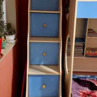 تختخواب و میز مطالعه فرش کودک|تخت و صندلی بچه|خرم‌آباد, |دیوار