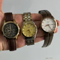 ۳ عدد ساعت سیتیزن تیسوت الگانس اصلی