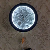 تابلوماه ساعت ماه. ساعت دیواری .ساعت. دکوری.کادویی|ساعت دیواری و تزئینی|تهران, افسریه شمالی|دیوار