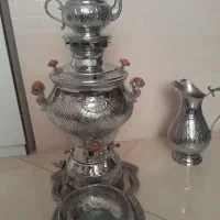 سماور گازی کنده کاری