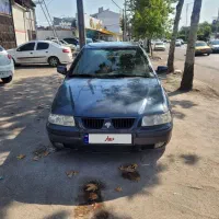 فروش سمند مدل ۸۵ دو گانه آبی کاربنی خوشگل