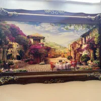 تابلو فرش بسیار زیبا و خوشرنگ