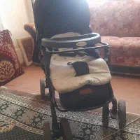 کالسکه کودک در حد نو ۸ چرخه