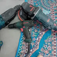 سمباده برقی 1200wوپیچ بند برقی 280wدریل دیوار 800w
