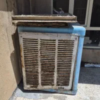 کولر آبی پرتابل فلزی (موتور سوخته - نیازمند سرویس)