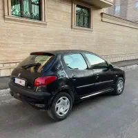 ۲۰۶ مدل ۸۲ مشکی دور رنگ فنی سالم|خودرو سواری و وانت|مراغه, |دیوار