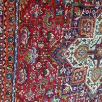 دو قطعه فرش هریس|فرش|بناب, |دیوار