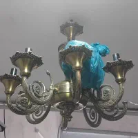 لوستر برنجی  ۵ و ۸ شاخه