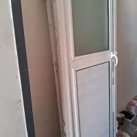 درب آلمینیومی سرویس بهداشتی|مصالح و تجهیزات ساختمان|میانه, |دیوار