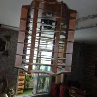 لوستر چوبی