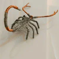 مجسمه مفتولی شاه عقرب