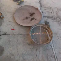 تاوه و گازش واسه پخت نان تمیز محکم سالم|ظروف پخت‌وپز|رامهرمز, |دیوار