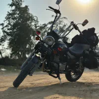 موتور اونجر  کاربرات ۲۲۰ مدل ۹۴ کاستوم شده|موتورسیکلت|تهران, بهارستان|دیوار