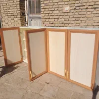 کابینت دیواری بدنه فلزی درب ام دی اف