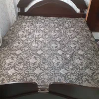 تخت خواب با همراه تشک دونفره