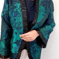 مانتو ژاکارد مجلسی