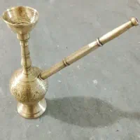 قلیون قدیمی برنجی