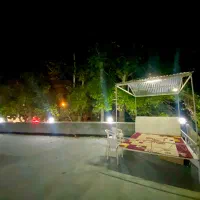 باغ‌۱۰۰۰متری جنگلی با استخر۴۰متری و تراس ۱۰۰متری|اجارهٔ کوتاه‌مدت ویلا و باغ|نیشابور, باغرود|دیوار