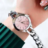 ساعت گوچی بند کارتیر زنانه صفحه سبز آبی ژاپن