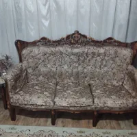 مبل سلطنتی ۹نفره بهمراه میز نهار خوری ۴نفره|مبلمان خانگی و میز عسلی|محمدشهر, محمدشهر|دیوار