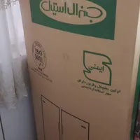 یخچال دوقلوی جنرال استیل آک داخل کارتن|یخچال و فریزر|شاهین‌شهر, شهرک گلدیس|دیوار