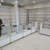 کتابخانه ،شلف ،قفسه چوبی ،دکورر|کتابخانه، شلف، قفسه‌های دیواری|قزوین, |دیوار