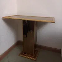 کنسول آینه و شمعدان