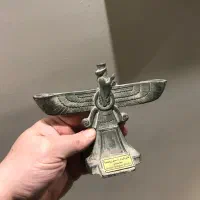 دو عدد مجسمه شمعدان فروهر