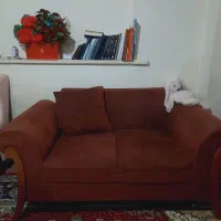 مبل کرم قهوه ای در حد نو تمیز|مبلمان خانگی و میز عسلی|شیراز, تندگویان|دیوار