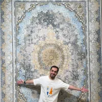 فرش آروشا ۱۵۰۰شان سبز یشمی|فرش|بوشهر, |دیوار