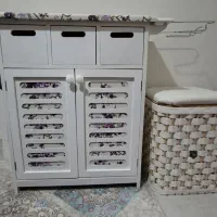 میز چرخ خیاطی و صندلی