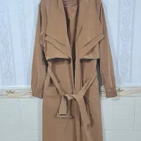 بارانی رنگ عسلی سایز ۲