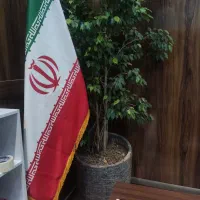 فروش پرچم تشریفات ایران با پایه