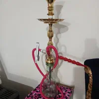 قلیون برنجی شاه نشین شیک تنه سنگین|کلکسیون و سرگرمی|مشکین‌دشت, |دیوار