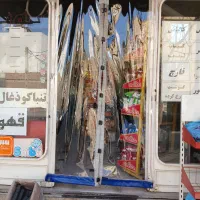 پرده پلاستیکی و پرده شفاف .مگنتی .آهنربایی